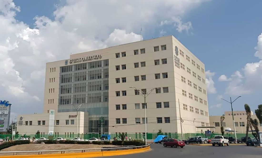 Hospital Central "Ignacio Morones" de SLP. Foto: Archivo