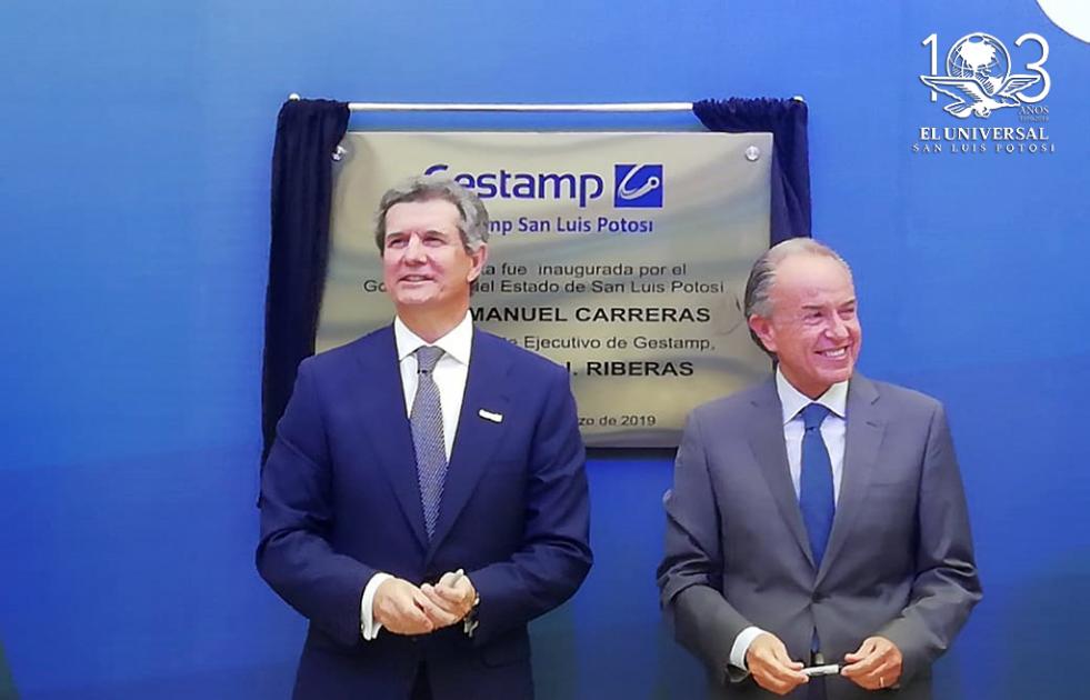 Empresa española inaugura segunda planta en SLP