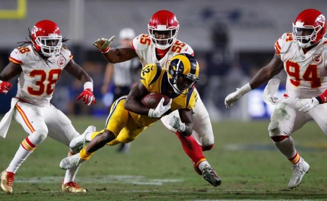 El partido de rams vs chiefs se canceló en el estadio Azteca y se movió a Los Angeles