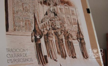 Verónica Elías, la artista detrás del cartel de la Procesión del Silencio 2019