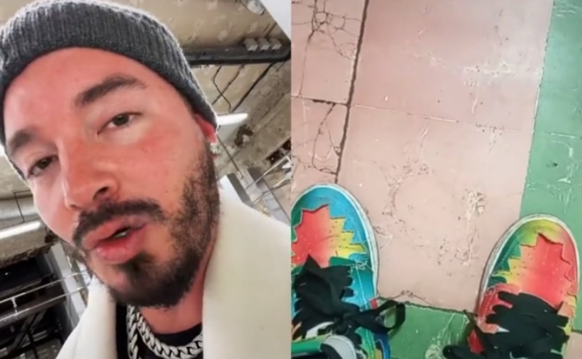 J Balvin sorprende a niño que recibió críticas en TikTok por usar tenis “pirata” del cantante
