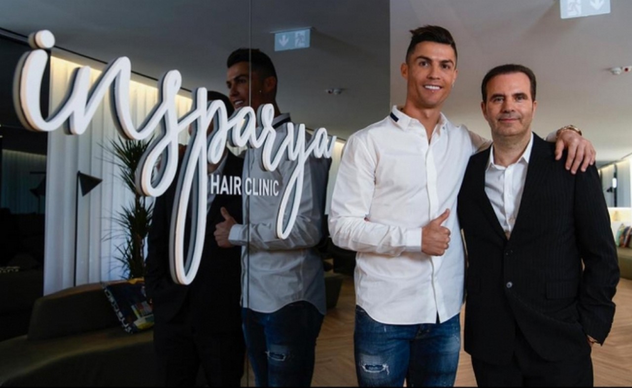  Cristiano Ronaldo inaugura clínica de implante capilar en Madrid