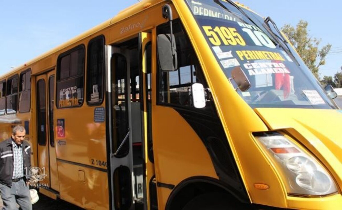 Cae 65% afluencia en transporte público de zona metropolitana en San Luis Potosí: STC