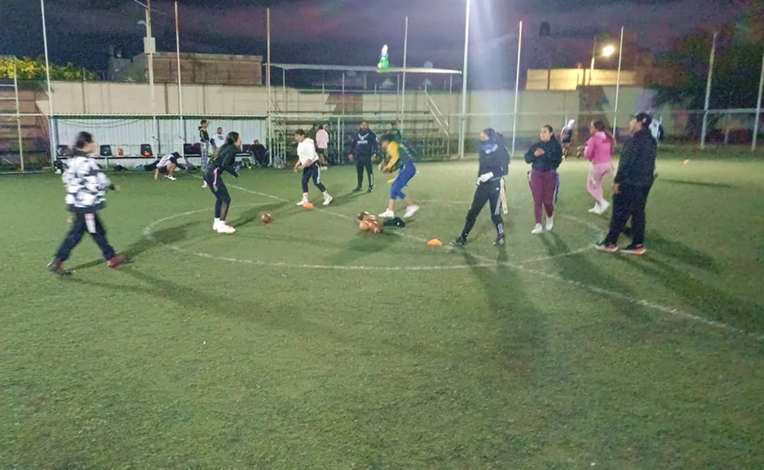 Deportistas ya tendrán nueva cancha de futbol americano en SLP. Fotos: Samuel Estrada
