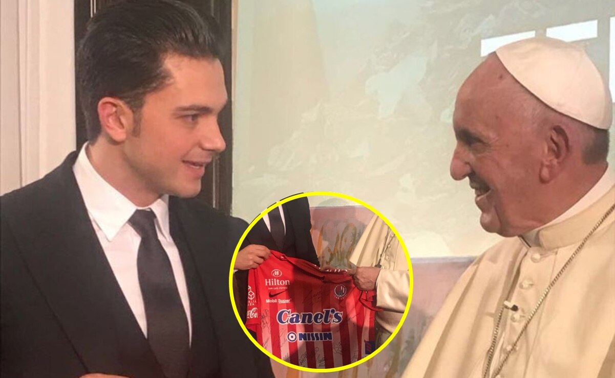 Papa Francisco bendijo al Atlético de San Luis: así fue el día que recibió su camiseta