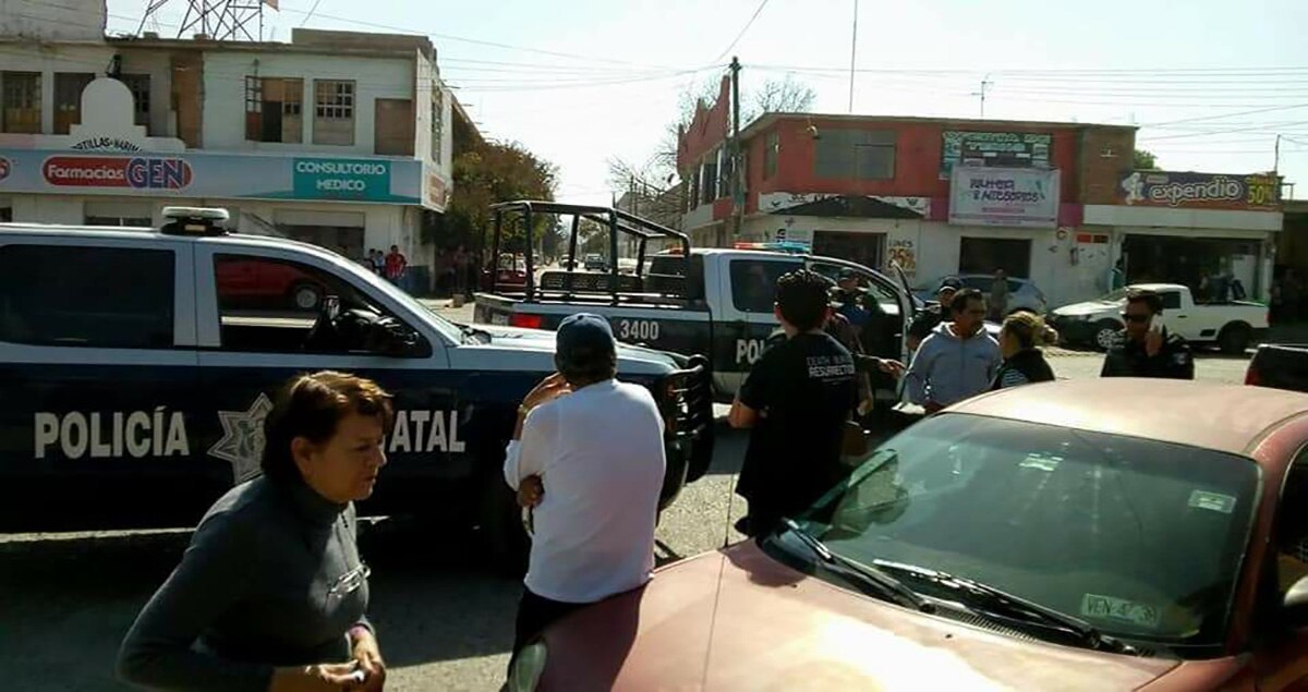 Menor lesionado por disparos de arma de fuego