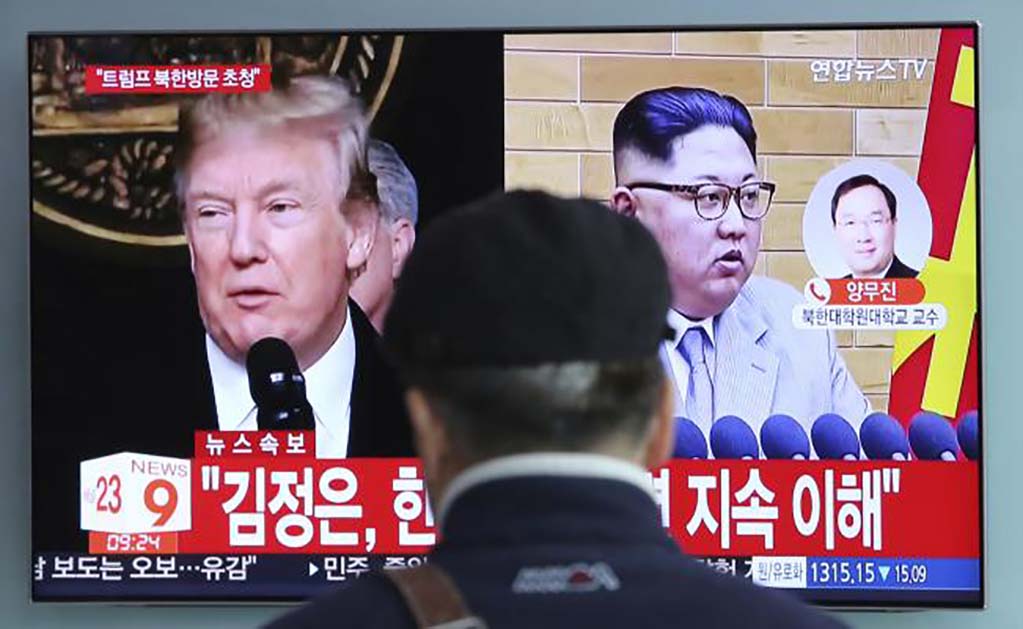 Trump acepta reunión con Kim Jong-un pero advierte que mantendrá sanciones