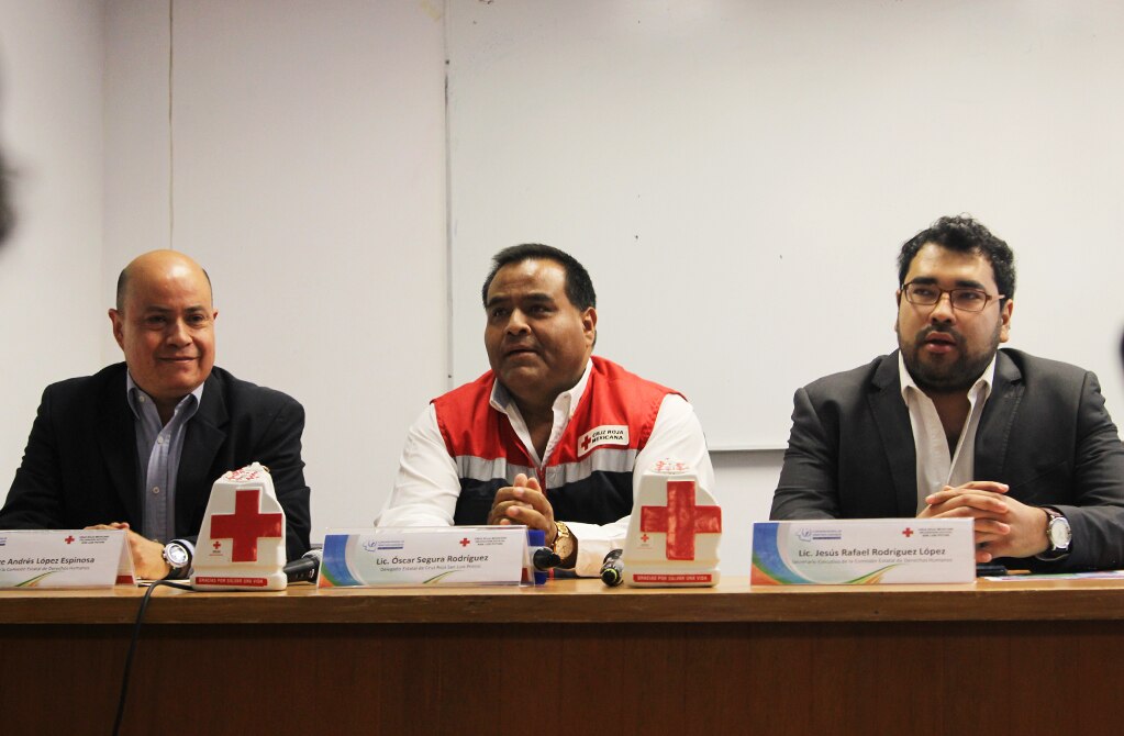 Realiza Cruz Roja colecta en CEDH