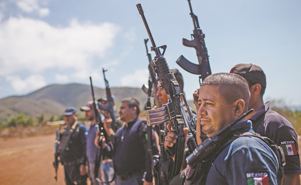 Tres grupos, lo que queda de las autodefensas de Michoacán
