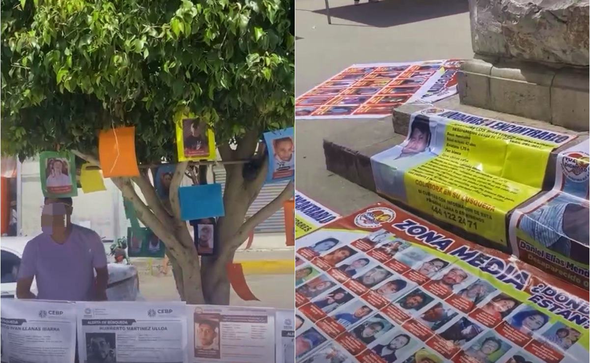 Madres buscadoras se manifiestan en Matehuala; exigen justicia por sus desaparecidos