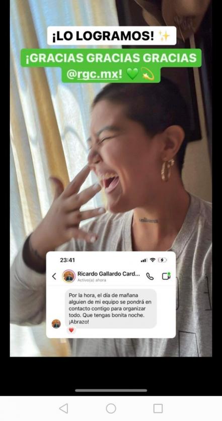 Laura se queda sin conocer a J Balvin en SLP; continúa buscando un trasplante de médula