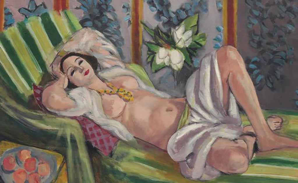 "Odalisque couchée aux magnolias", Matisse. Foto: AP