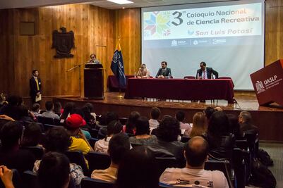 En marcha el 3er coloquio Nacional de Ciencia Recreativa en SLP
