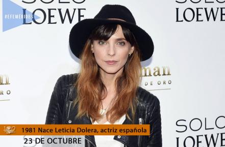 Efemérides 23 de octubre