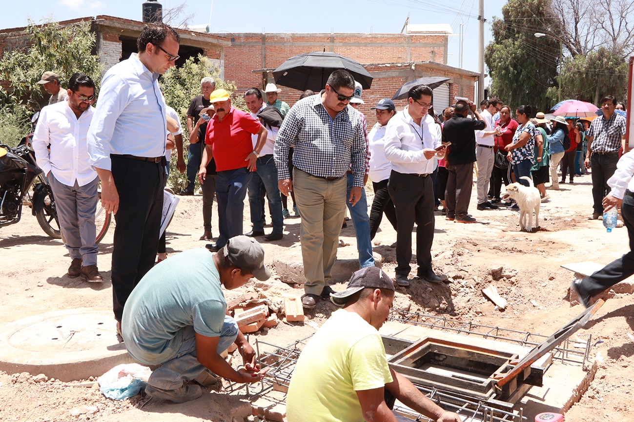 Realizan obras de infraestructura por 26.9 mdp en la capital potosina