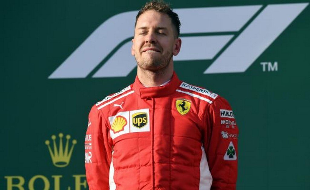 Sebastian Vettel vence a Lewis Hamilton en el GP de Australia