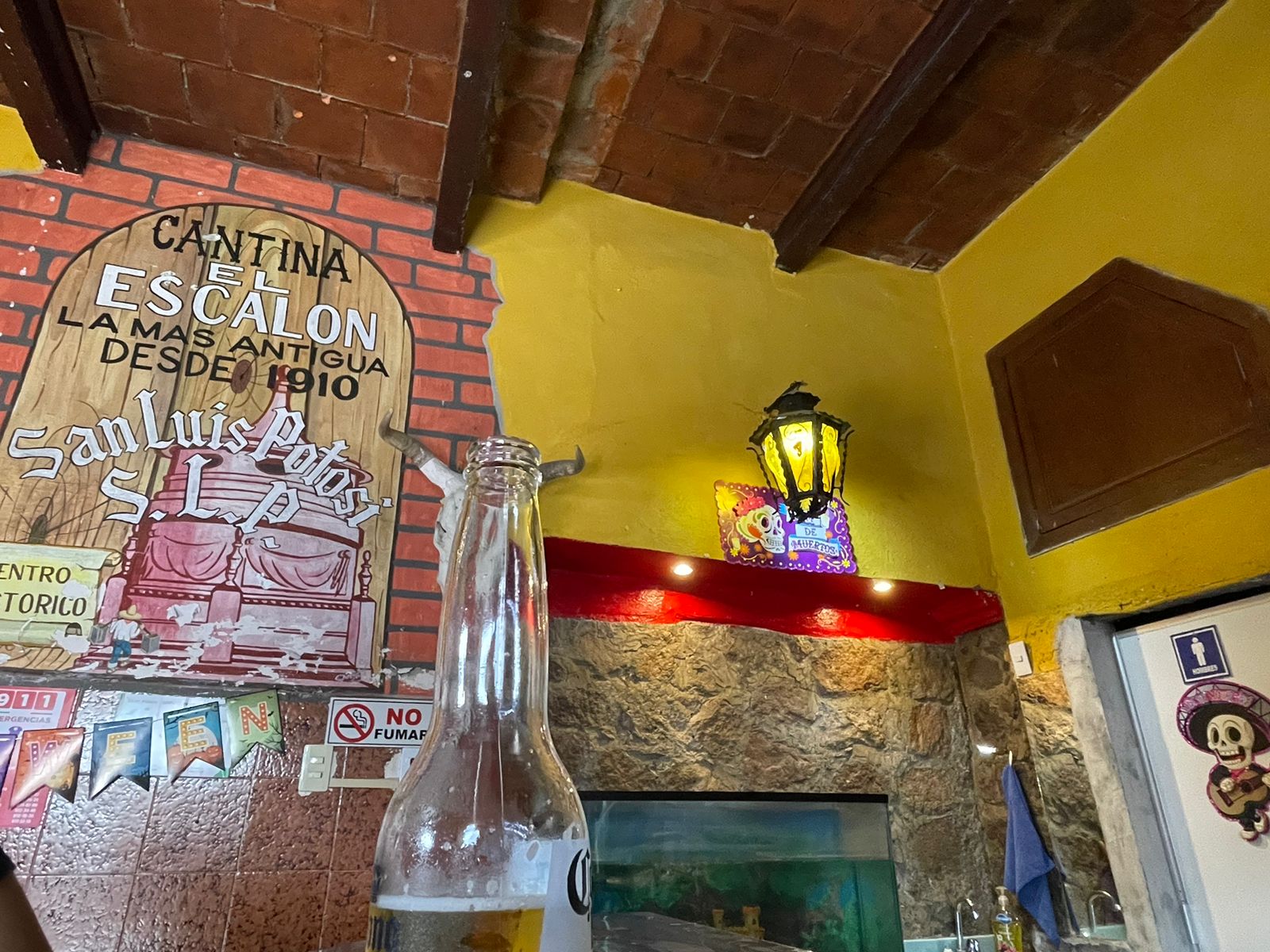 La cantina El Escalón aún conserva gran fama entre potosinos y turistas