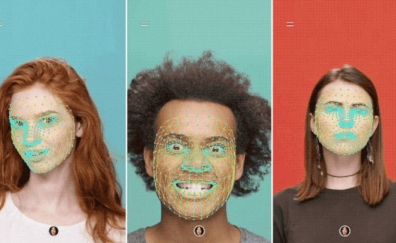 Los nuevos trabajos realizados en el campo de la Realidad Aumentada han permitido analizar la "geometría facial dinámica detrás de cada sonrisa, ceño fruncido o gesto" para incorporar filtros faciales a las Historias