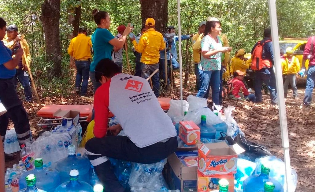 DIF estatal se reporta listo para atender a afectados por incendios