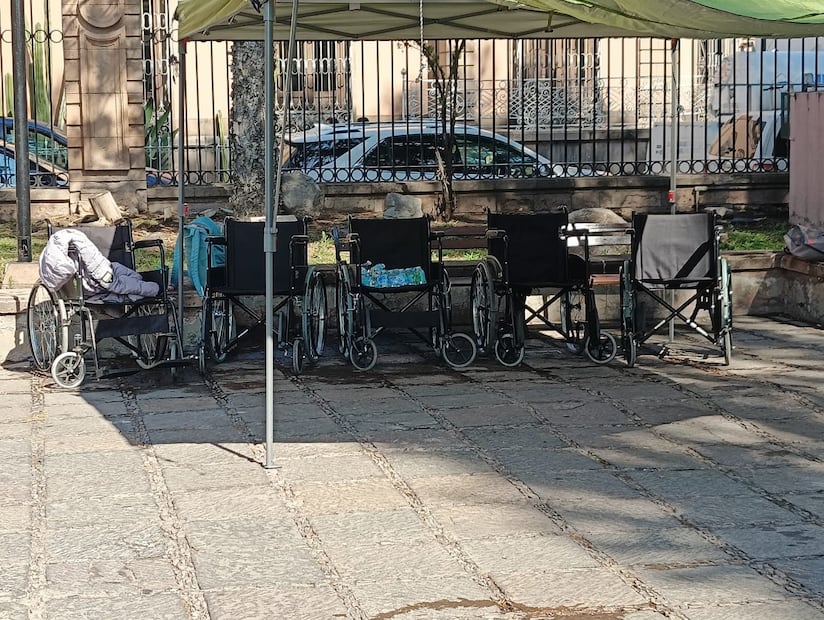 Este taller busca ayudar a mejorar la movilidad de personas con discapacidad