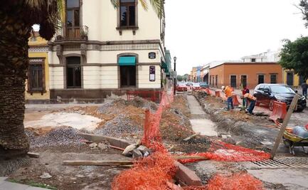 Obras dejan en agonía a negocios del centro histórico de SLP 
