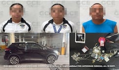 Detienen en flagrancia a dos elementos y un cadete de la policía de SLP por robo a casa habitación