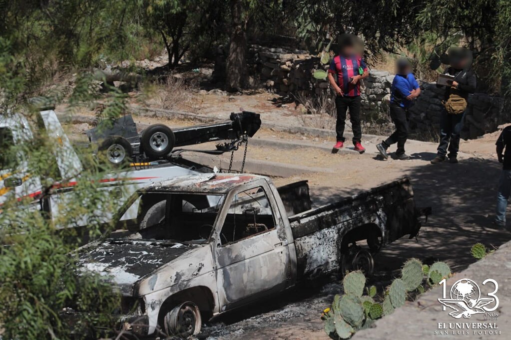 Localizan cuerpo calcinado en Escalerillas