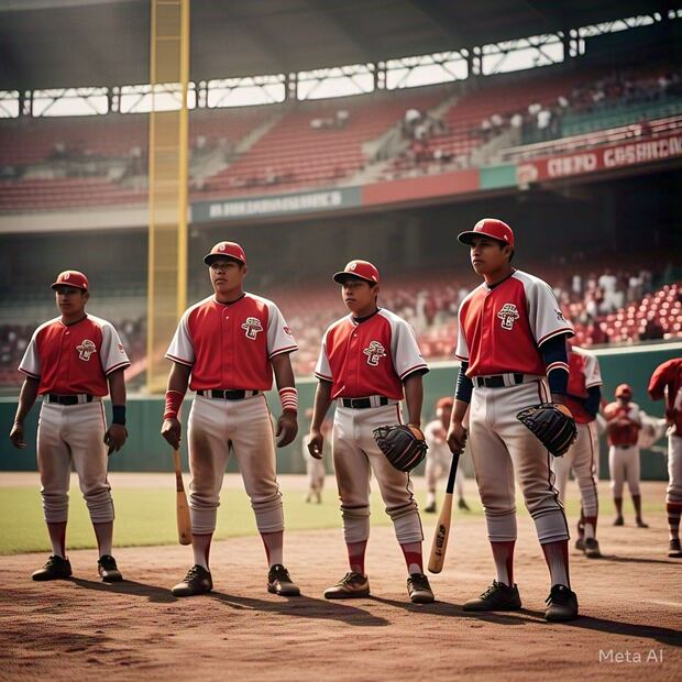Partido de beisbol del equipo potosino, según la IA