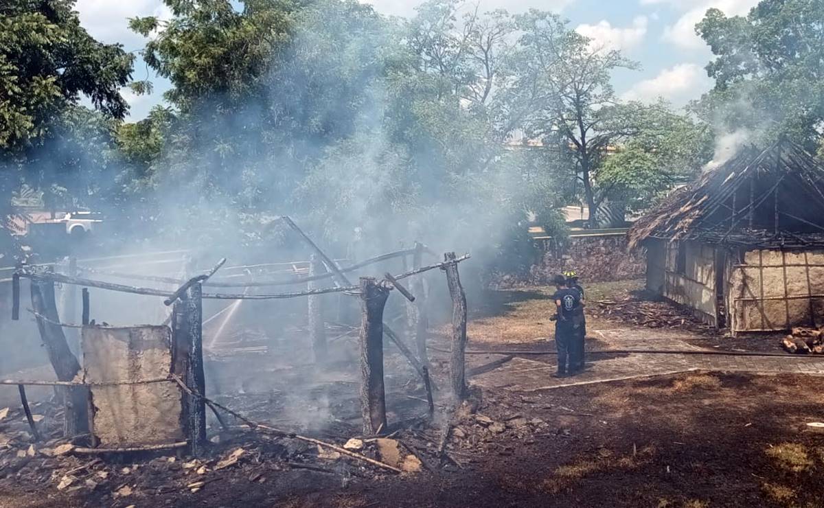 Descartan afectaciones al Museo Tamauntzán tras incendio en inmediaciones