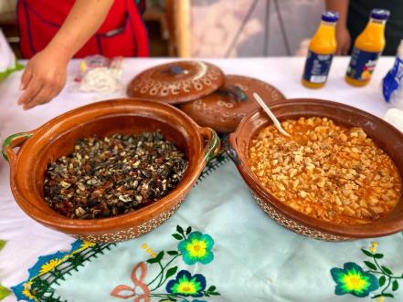 Gorditas, mole y carnitas: el sazón de Villa de Reyes presente en la Feria Regional del Queso