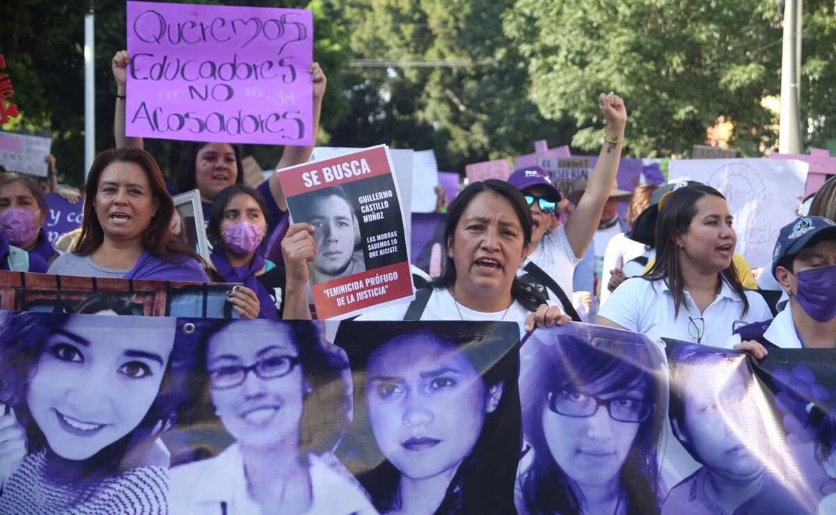 Familiares de Lupita Viramontes, víctima de feminicidio en SLP, condenan liberación de uno de sus asesinos Foto: Fabiola Juárez