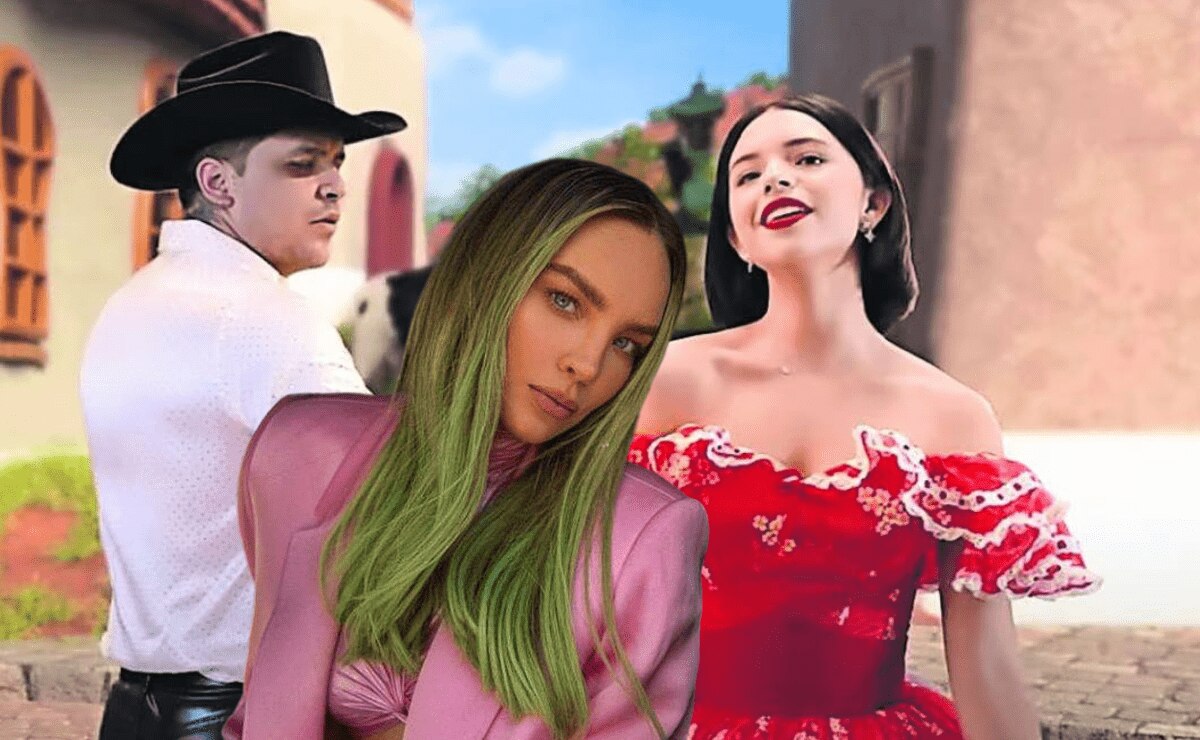 Aseguran que Belinda sentía celos de Ángela Aguilar, actual novia de su ex Christian Nodal. Foto: Especial
