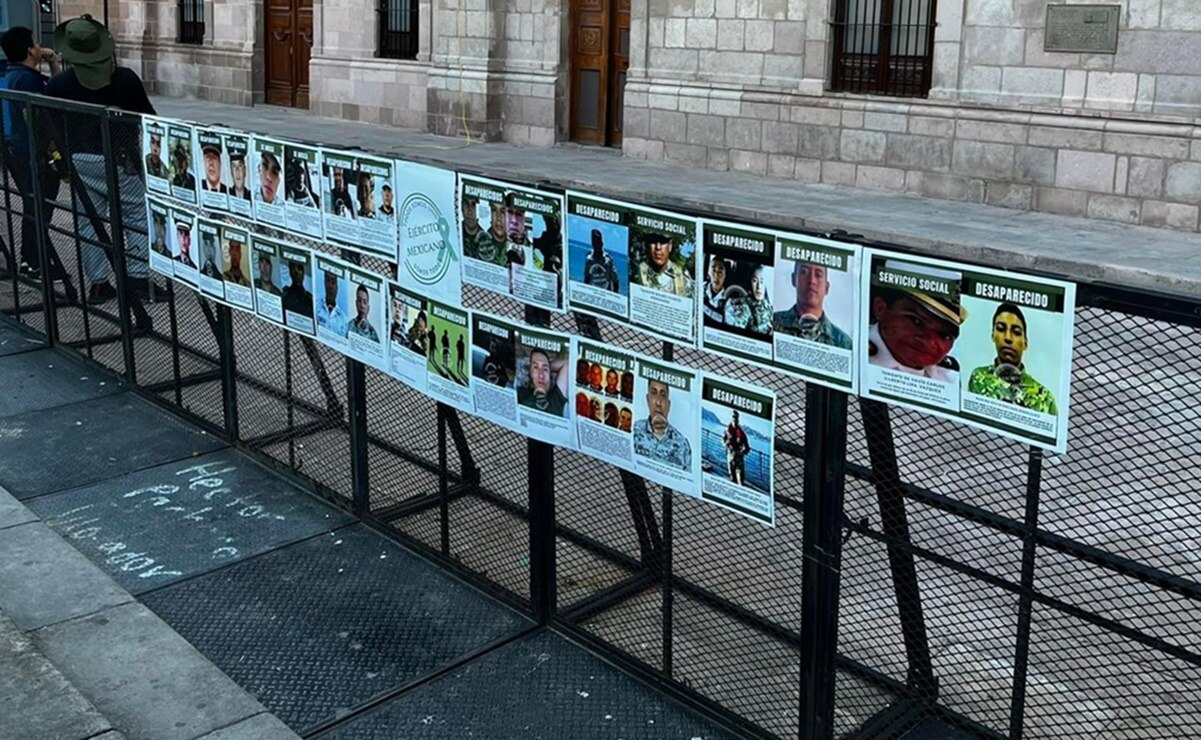 “Seguimos haciendo presentes a los nuestros”: Con tendederos y asambleas, alzan la voz por desaparecidos de SLP