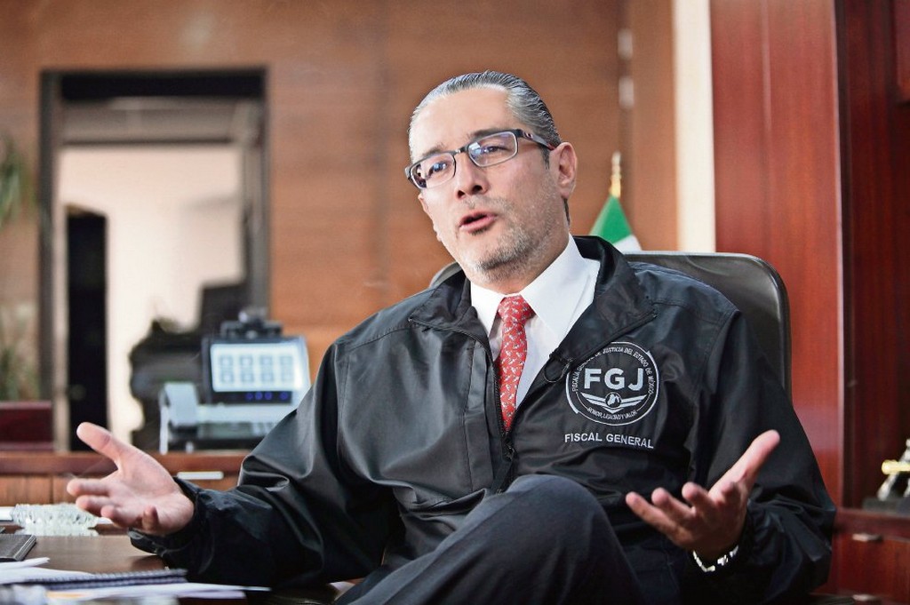 Alejandro Gómez Sánchez, Fiscal General de Justicia del Estado de México. Foto: JORGE ALVARADO. EL UNIVERSAL