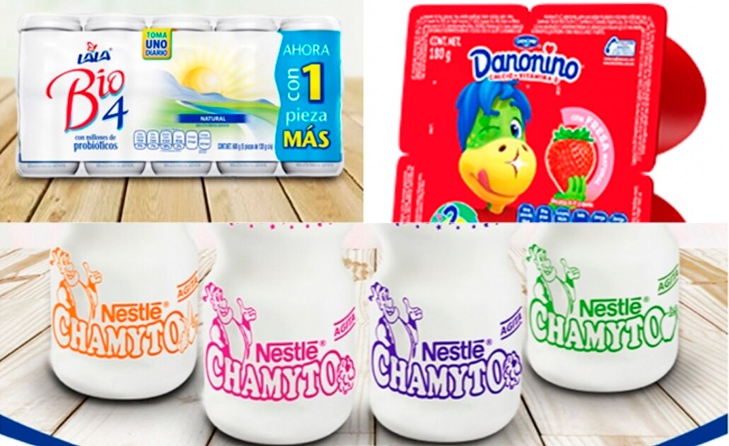 Chamyto, Danonino, Lala Bio4 y Época Cool incumplen con norma: Profeco