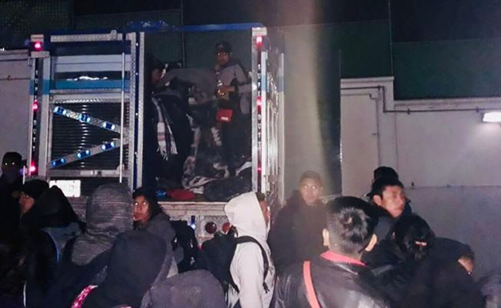 Aseguran a 84 migrantes cetroamericanos en Chiapas