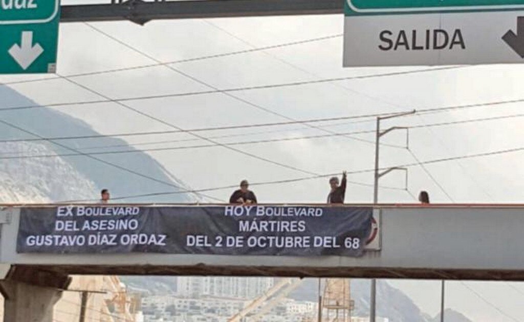  Piden en Nuevo León quitar a monumentos y vías el nombre de Díaz Ordaz