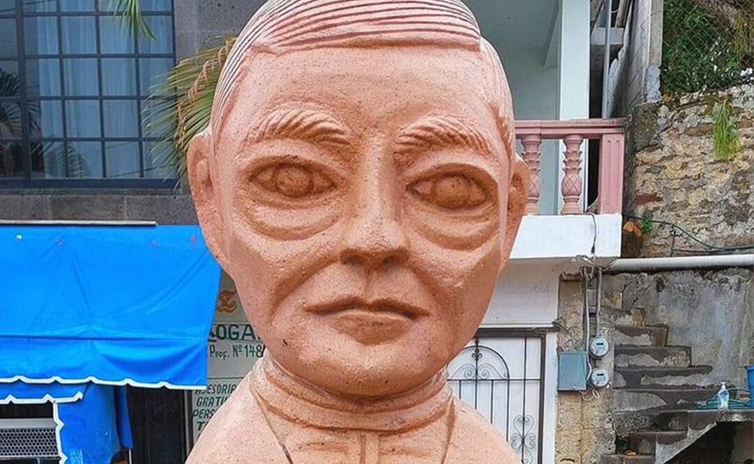 Reviven busto de "Benito alien" como atractivo turístico de San Antonio. Foto: Especial