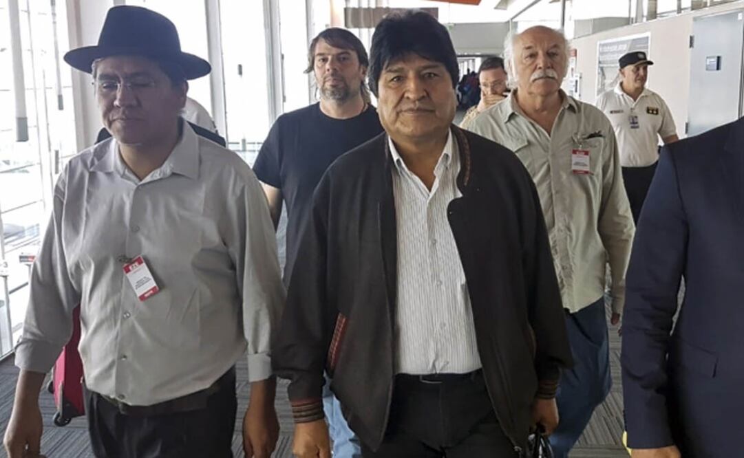 Evo Morales se reunió con líderes de su partido para las elecciones en Bolivia (AFP)