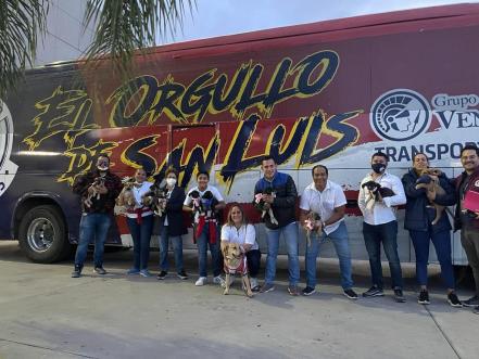 Atlético de San Luis y el Ayuntamiento de la capital fomentan la adopción responsable de mascotas