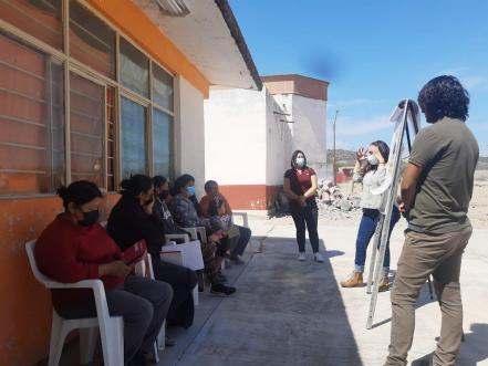 Con pláticas y talleres, buscan prevenir violencia de género en zona rural de capital de SLP 