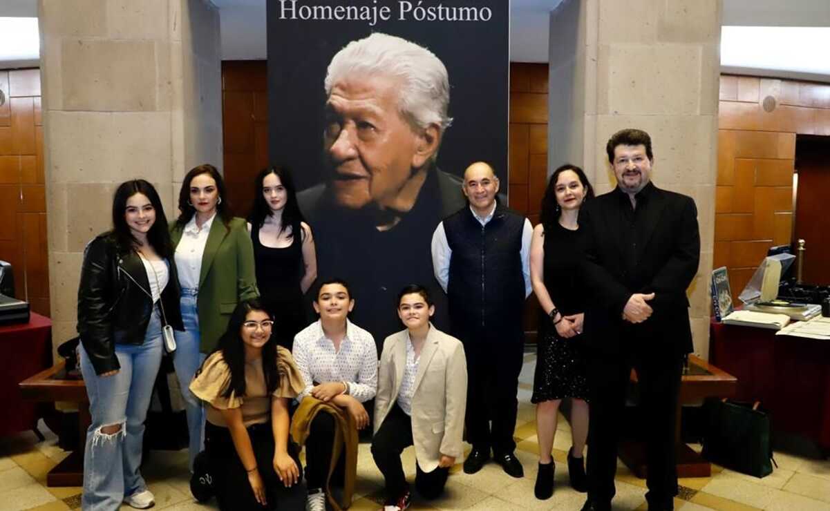 Reconocen trayectoria de Ignacio López Tarso con homenaje póstumo en SLP. Fotos: Especiales