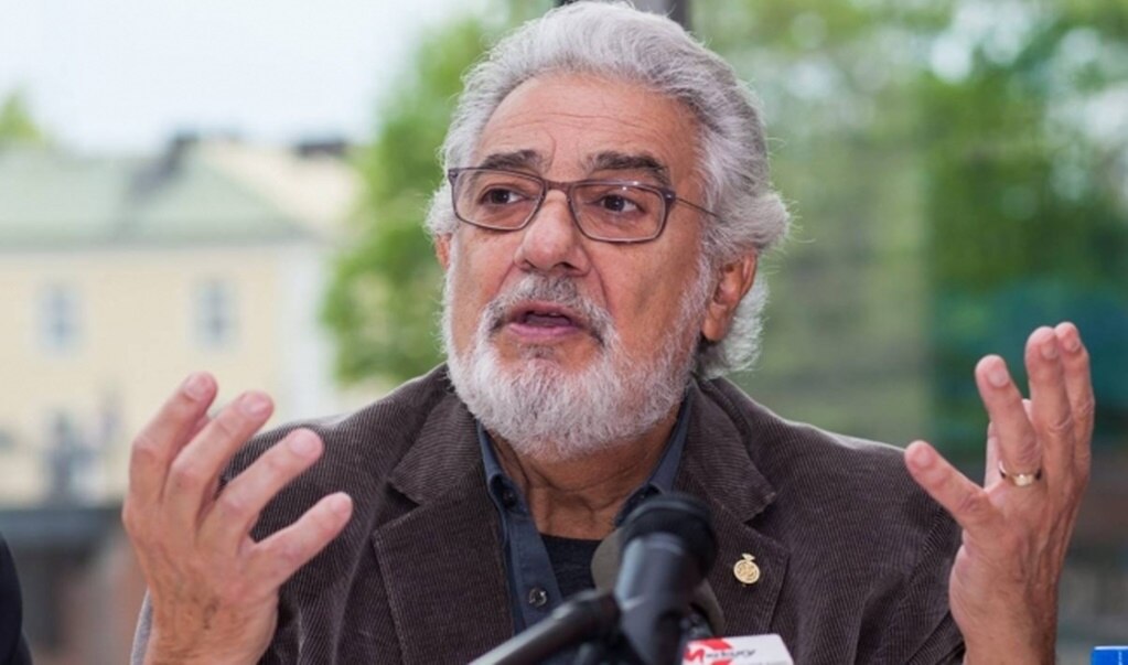 El tenor español Plácido Domingo da positivo al coronavirus