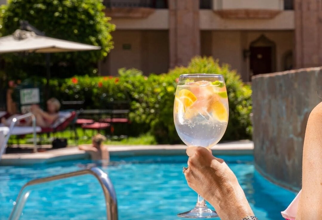 Alberca en Hotel Hilton. Foto: hilton_slp