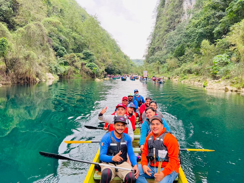 Tamul en La Candelaria. Foto: Huascteca Adventure