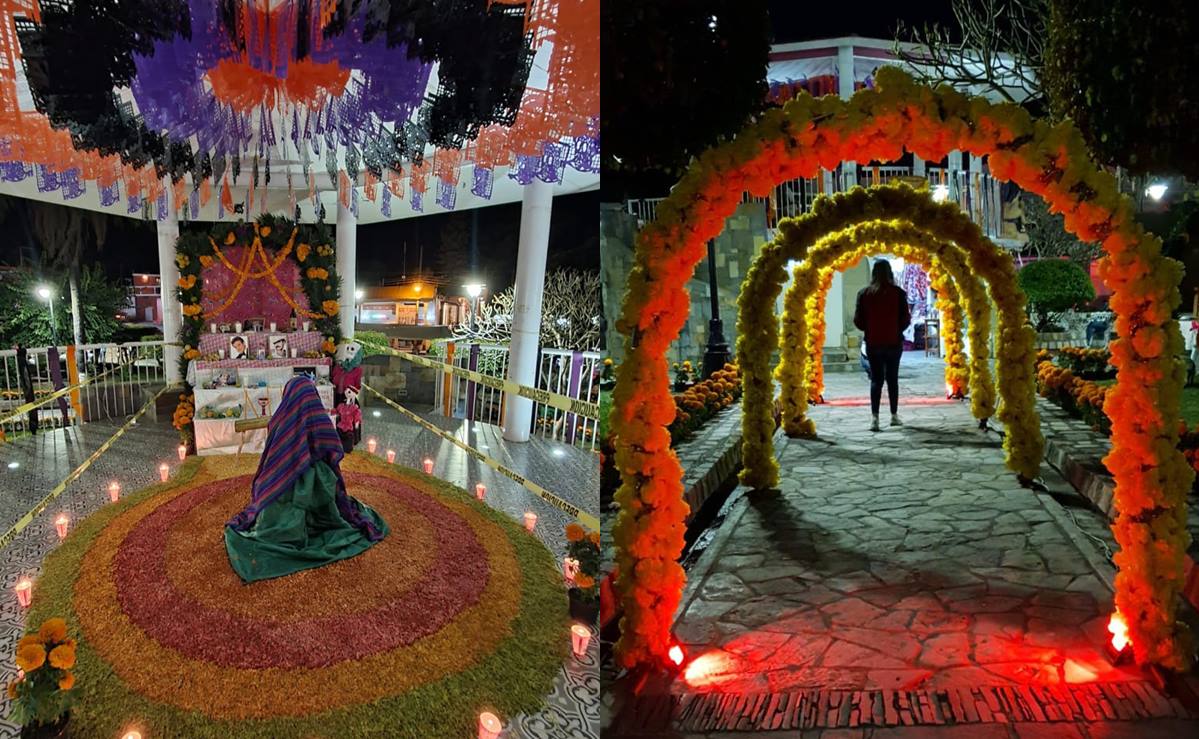 Con huapangueada y flores, Aquismón inicia festividades por Día de Muertos