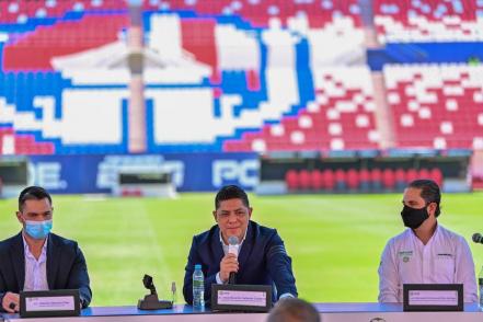 Gallardo Cardona da banderazo para el inicio de la Copa Potosí 2022