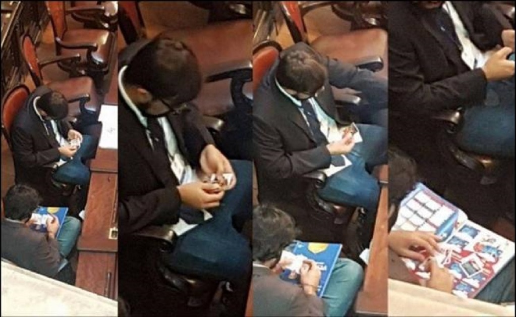 Cambian estampas del Mundial en Asamblea Legislativa