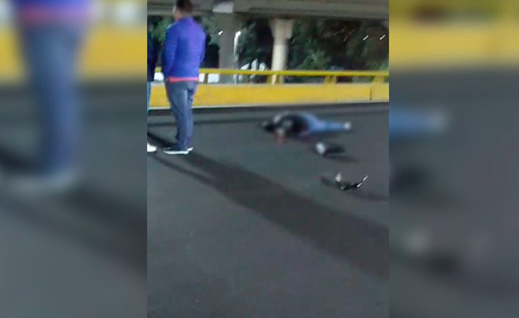 Mujer fallece en distribuidor Juárez