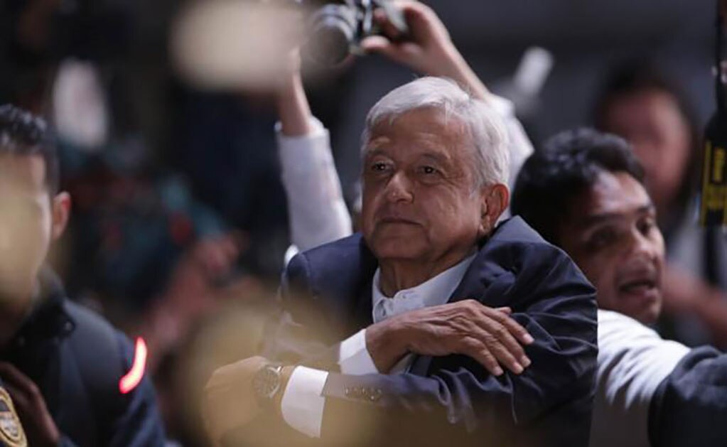 AMLO: se va a desterrar la corrupción del país, me canso ganso